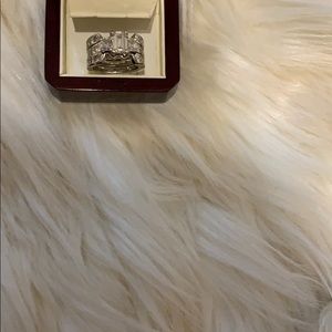 Women Platium  wedding set